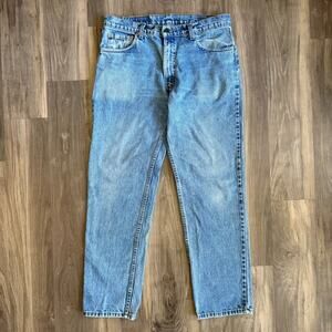 Vintage Levis 506 Jeans Size 34x30 Medium Washed Straight Leg Jeans USA Levis XX